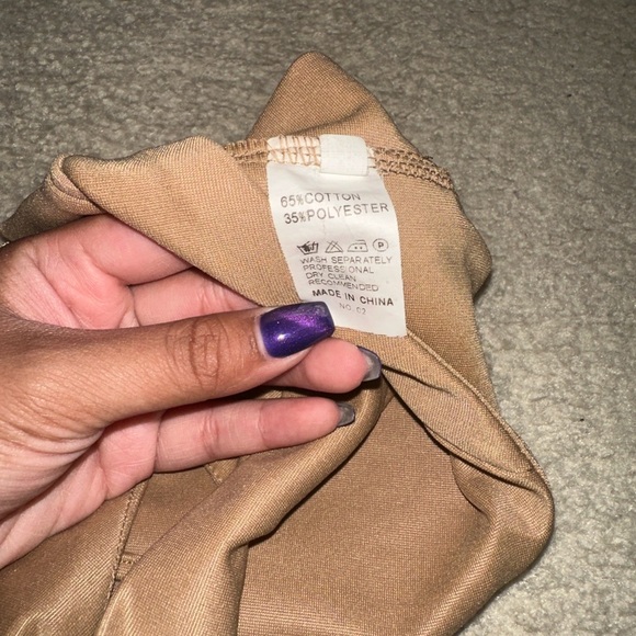 Tan Halter Top - Picture 2 of 5